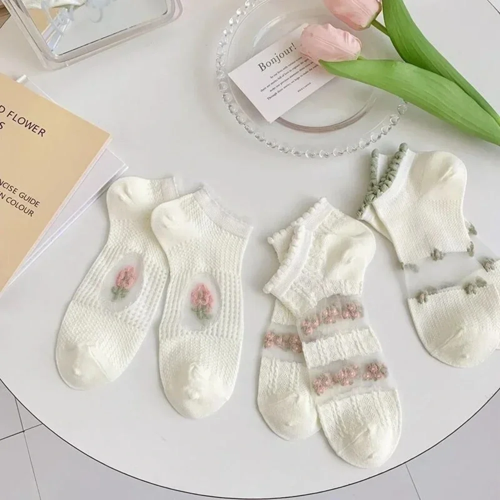 1-5pairs Happy Easter Gift Socks